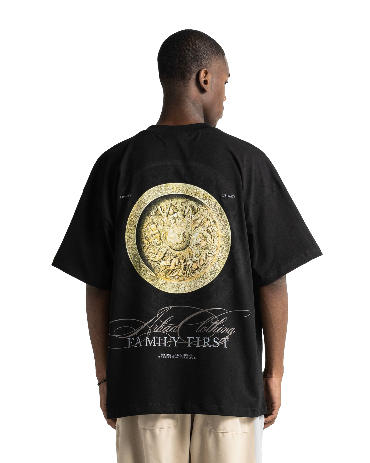 Oversized Tee Black Medal – view 2