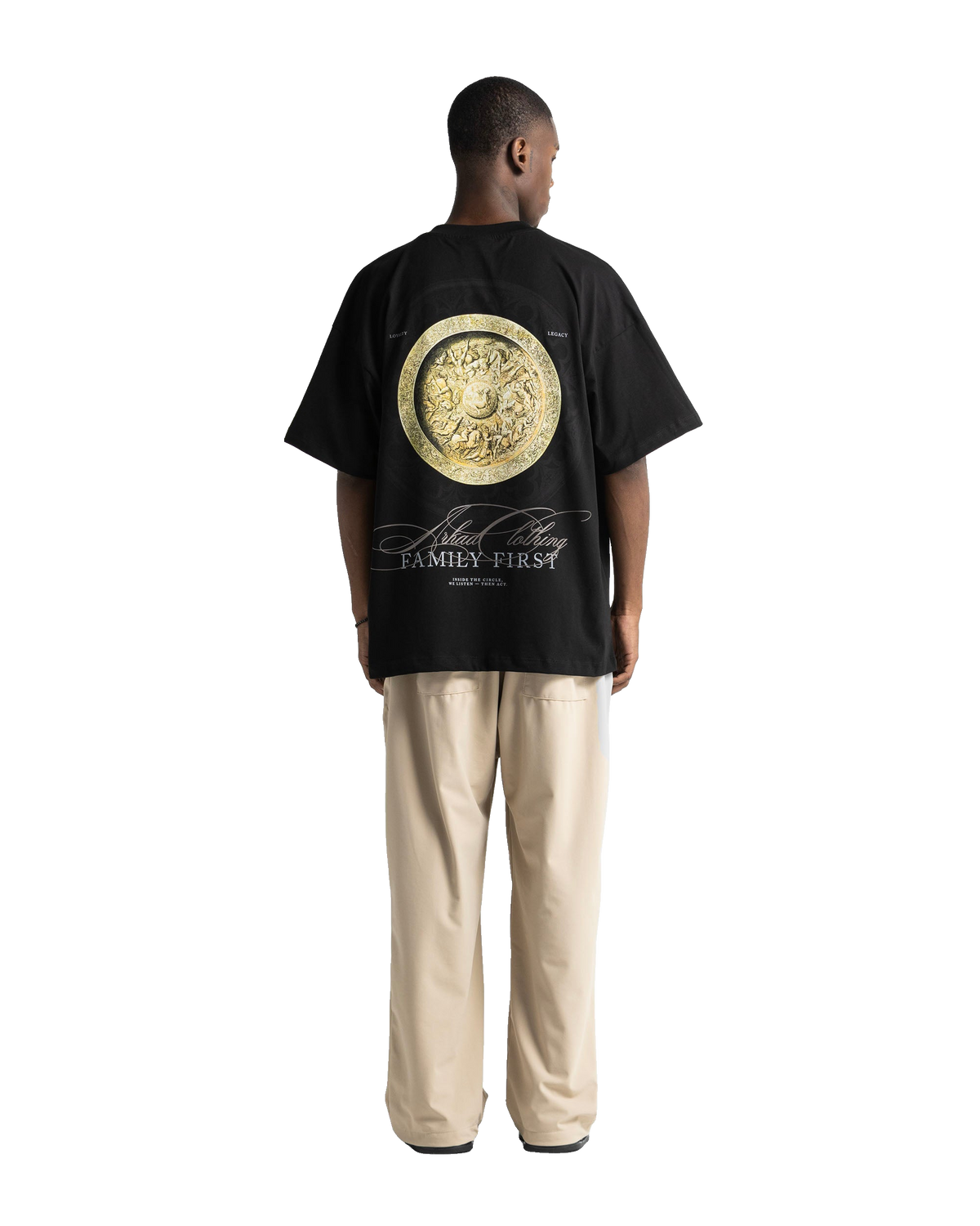 Oversized Tee Black Medal – view 4