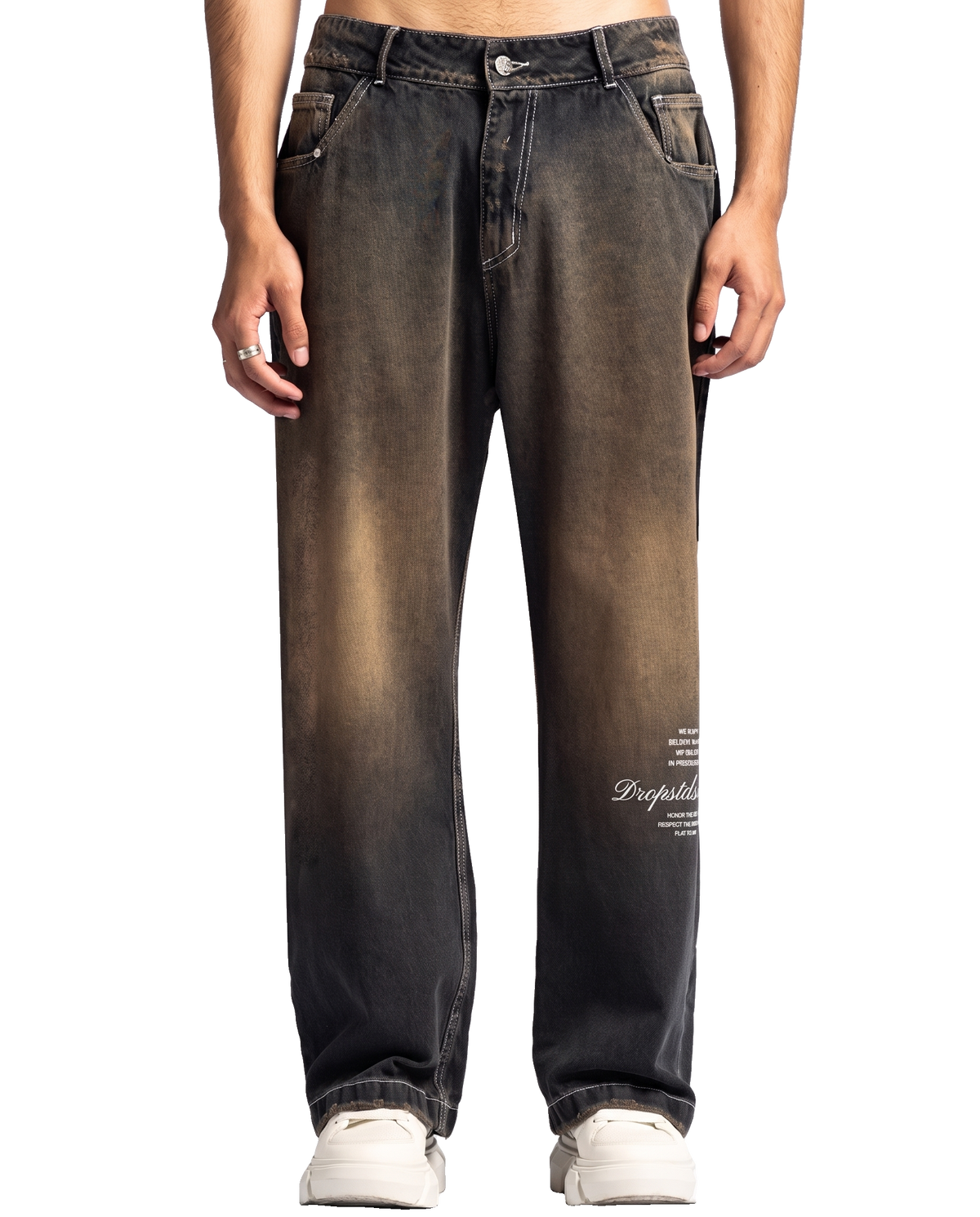 Washed Jean Dirty Dark