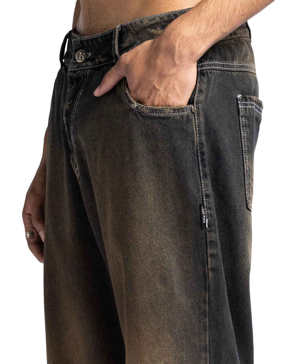 Washed Jean Dirty Dark – view 9