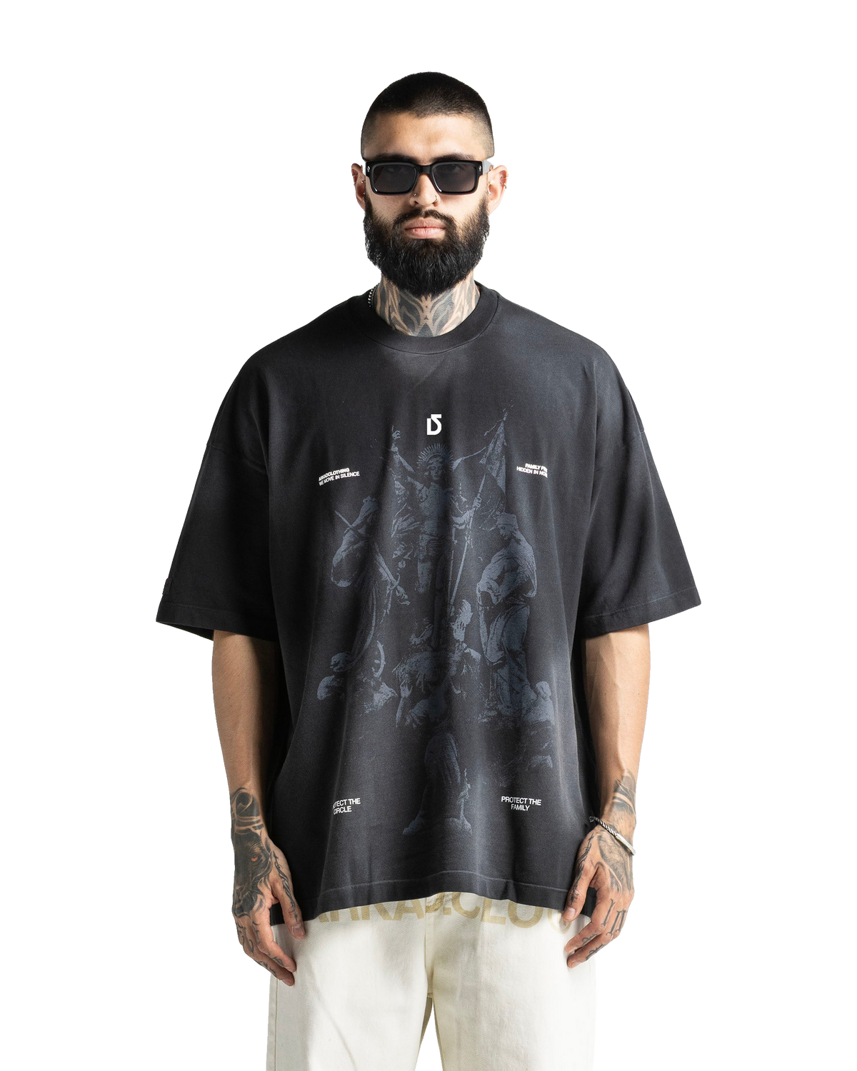 Washed Tee Black