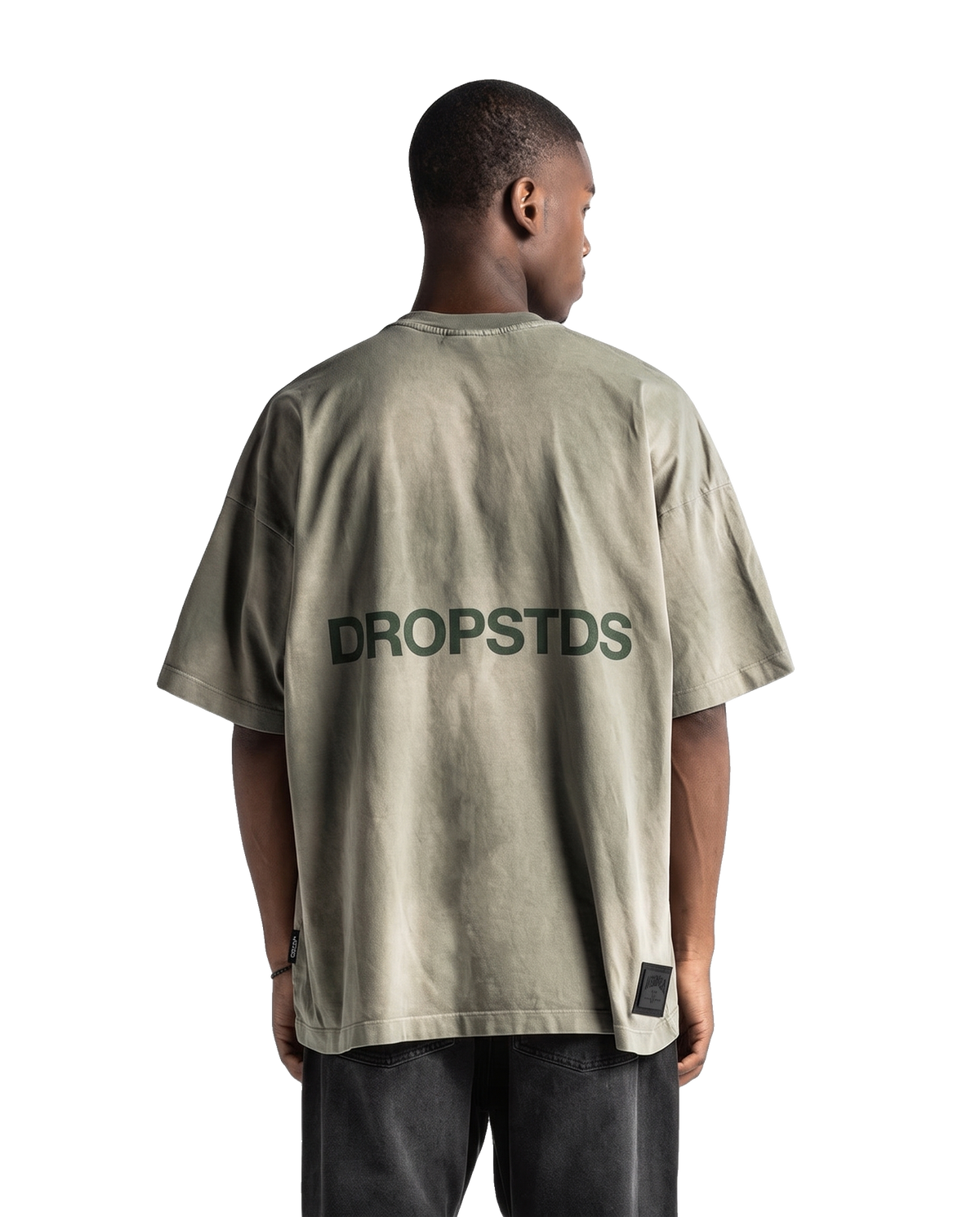 Washed Tee Green – view 2