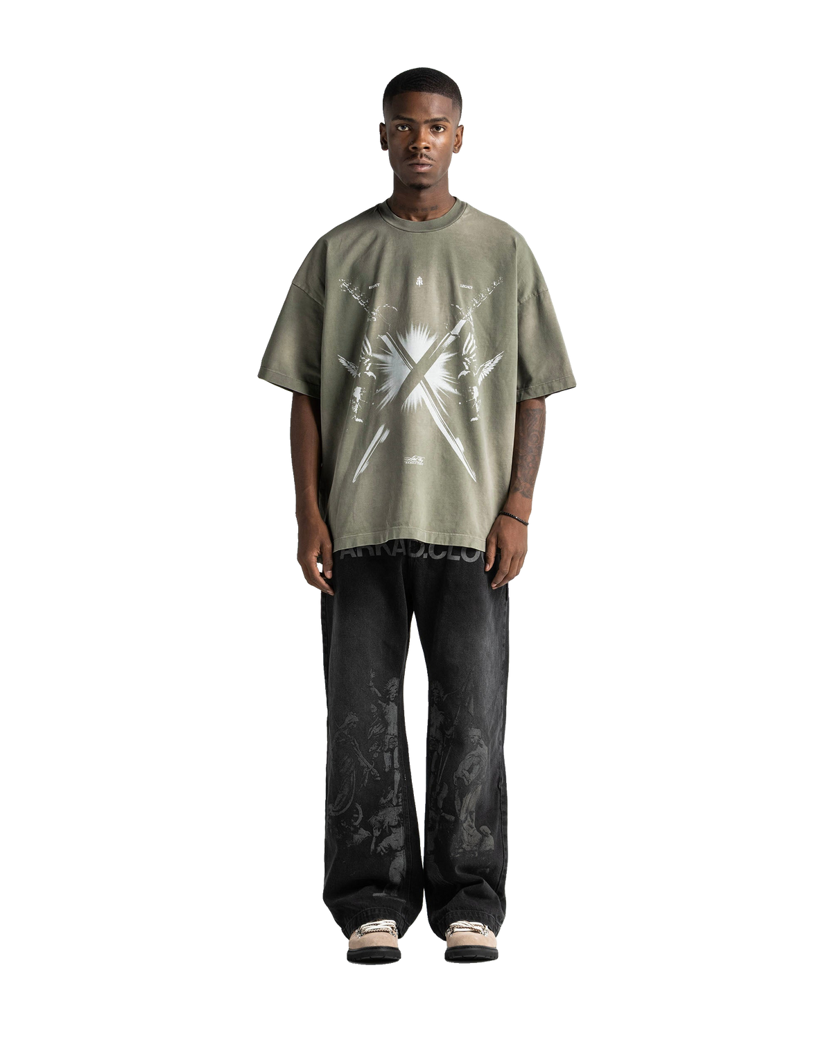 Washed Tee Green – view 7
