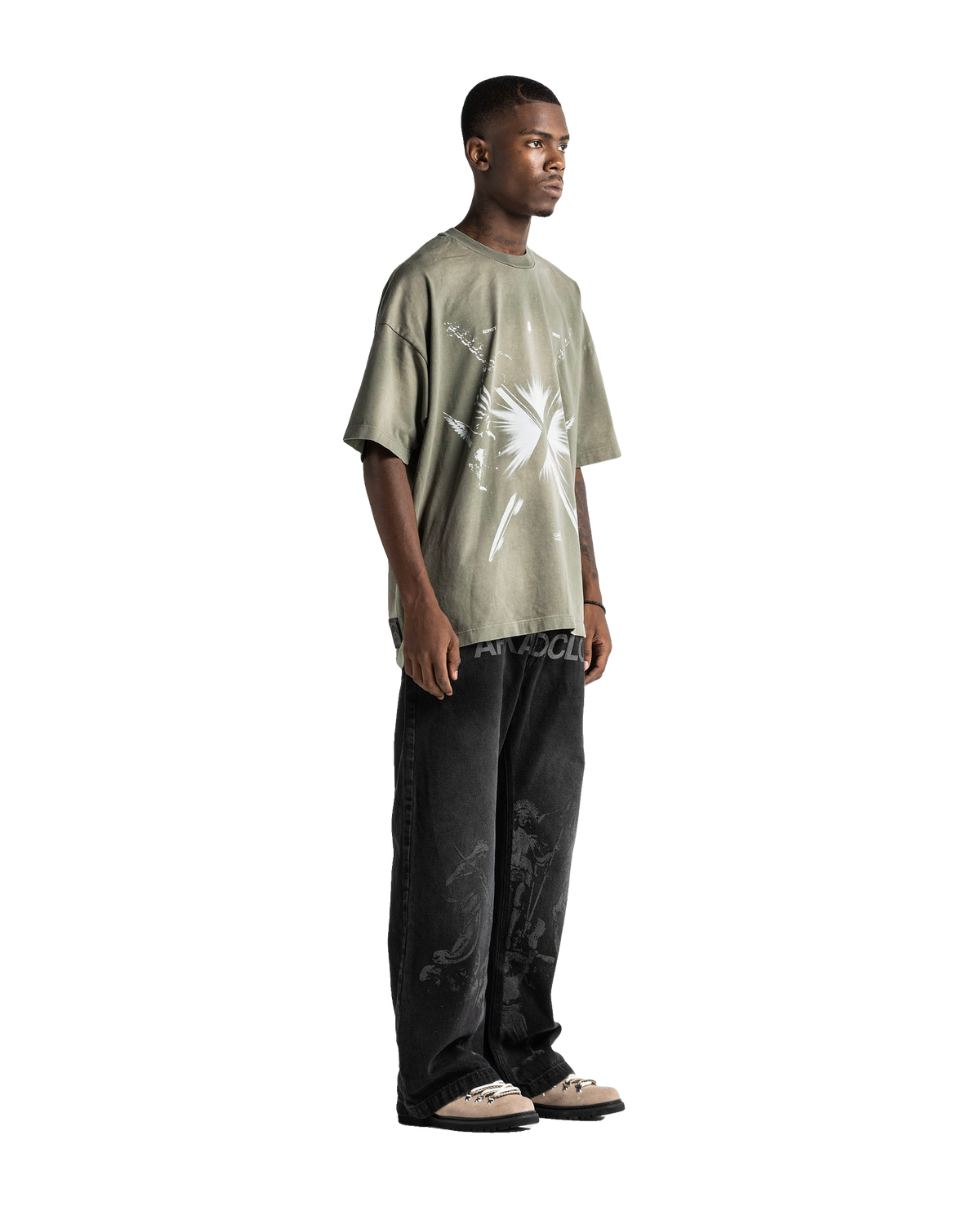 Washed Tee Green – view 8
